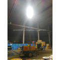 400W * 4 Small Telescopic Mobile Lighting Tower